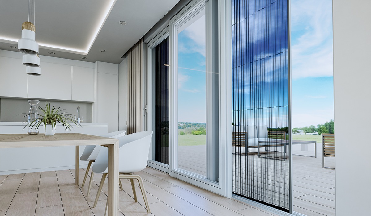 Pleated Mosquito Screen Blinds Costa Blanca