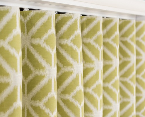 Perfect wave pleated to pattern Pleated to pattern. Heading types Costa Blanca